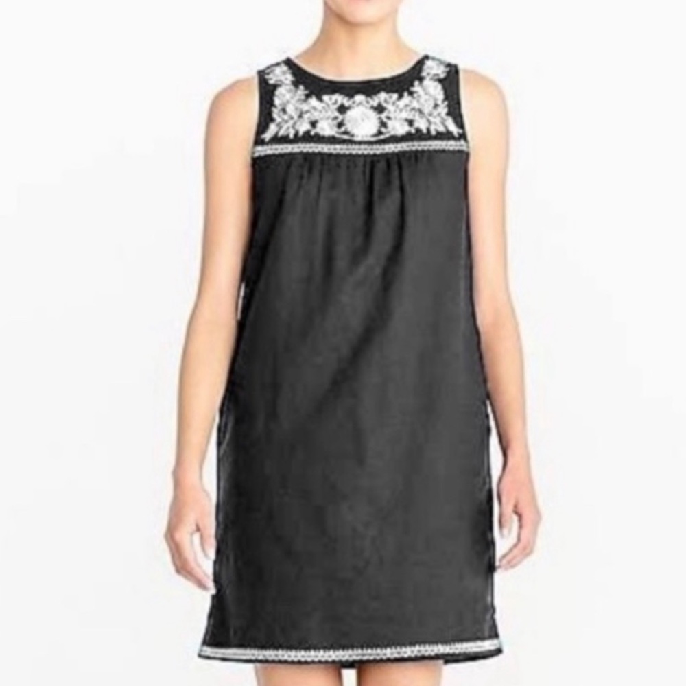 NWOT  J. Crew linen cotton sleeveless dress sz medium